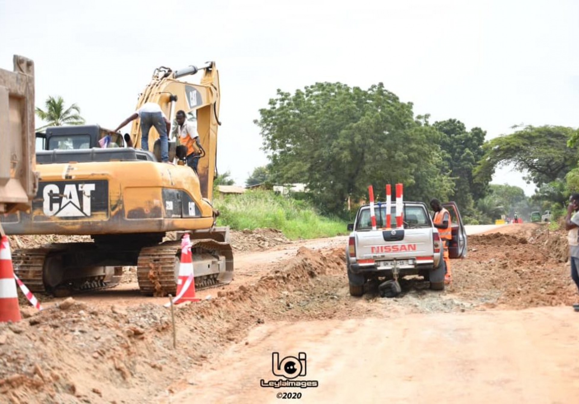 Lower Manya: Maintainance on Kpong Water works- Akosombo road begin